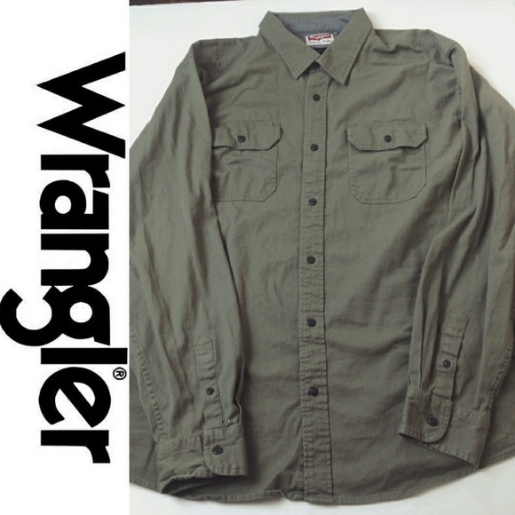 wrangler premium quality comfort flex shirt